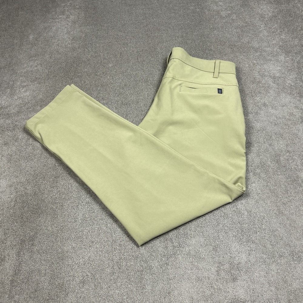 Free Fly Pants Men 32x30 Khaki Performance Chino Stretch Performance Golf